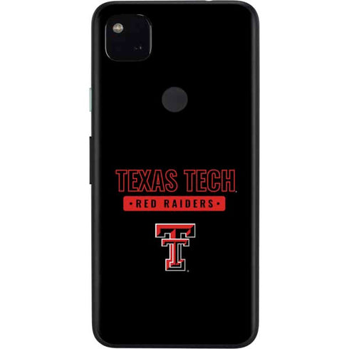 Texas Tech University TT Red Raiders Google Pixel 4a Skin